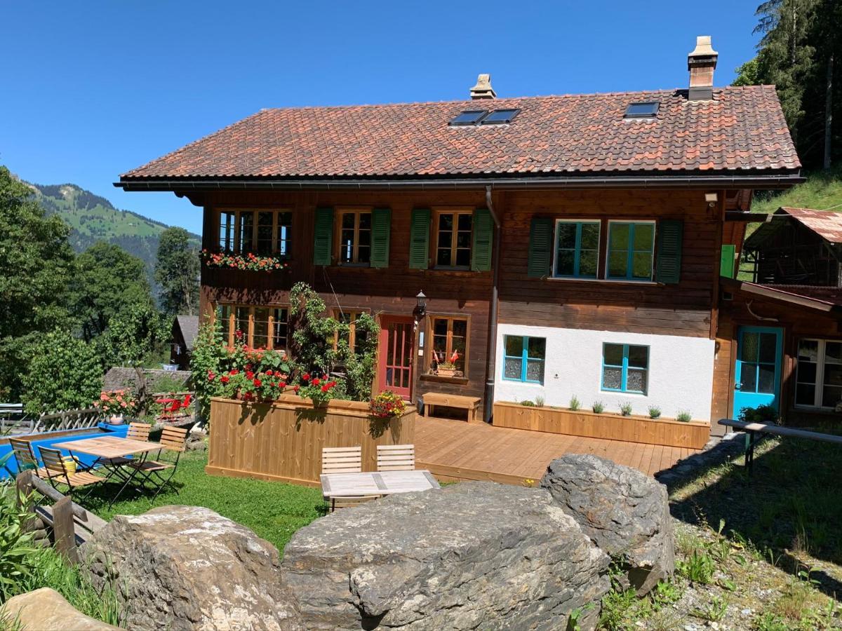 Chalet Schiltwald Innerwengen Wengen Exterior photo