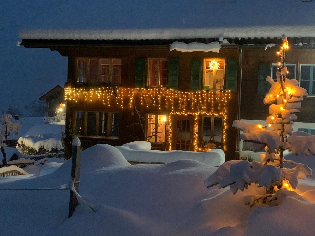 Chalet Schiltwald Innerwengen Wengen Exterior photo