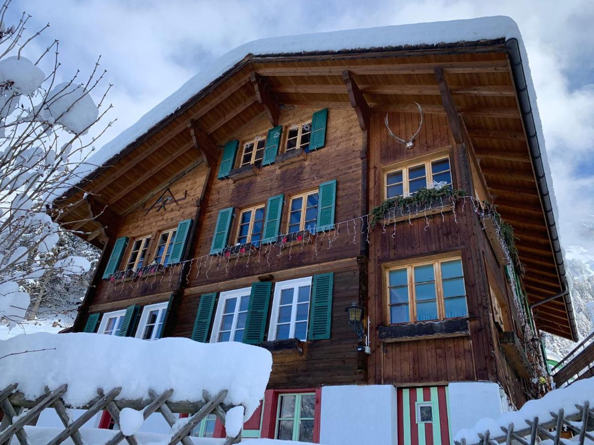 Chalet Schiltwald Innerwengen Wengen Exterior photo